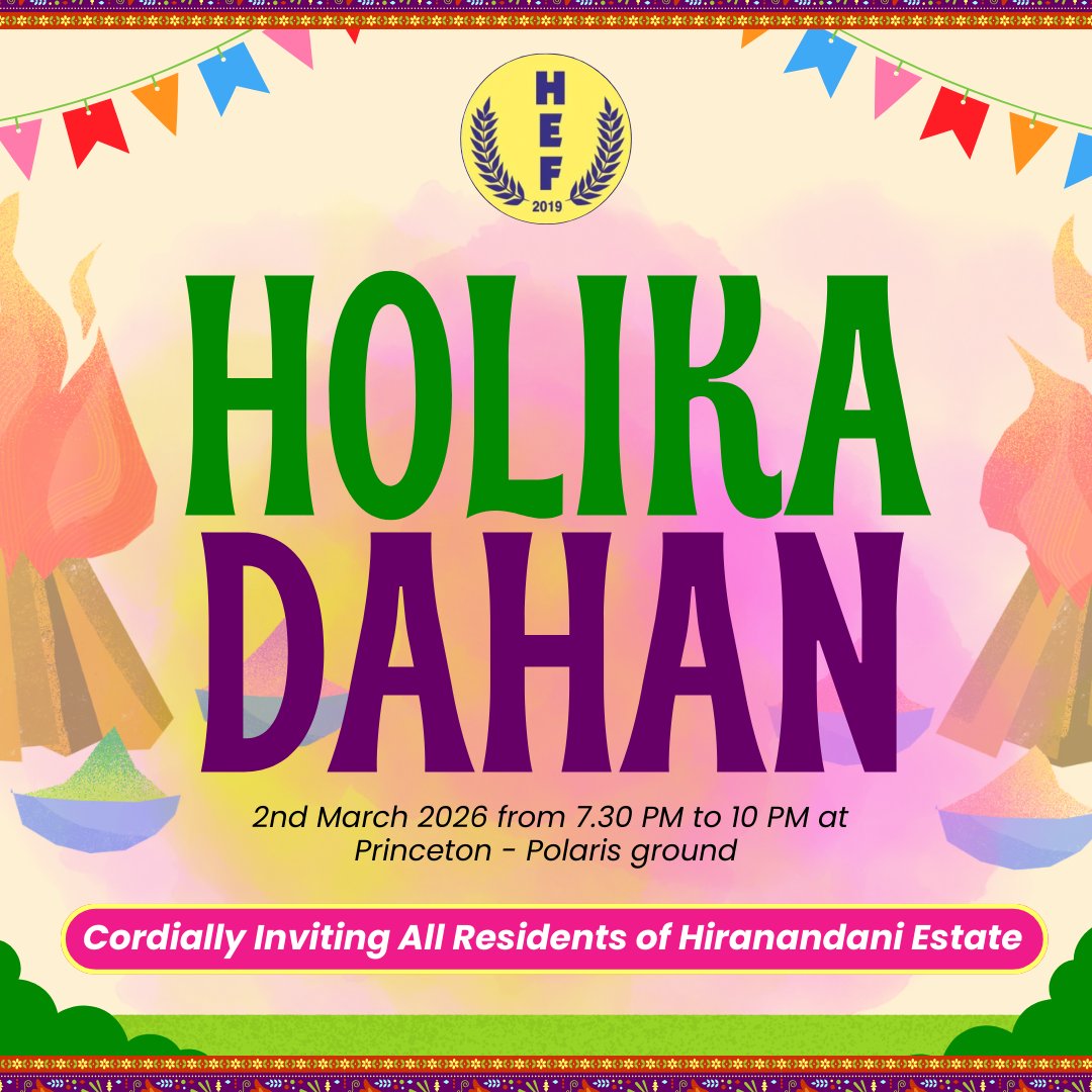 Hiranandani Estate CHS Federation tweet media