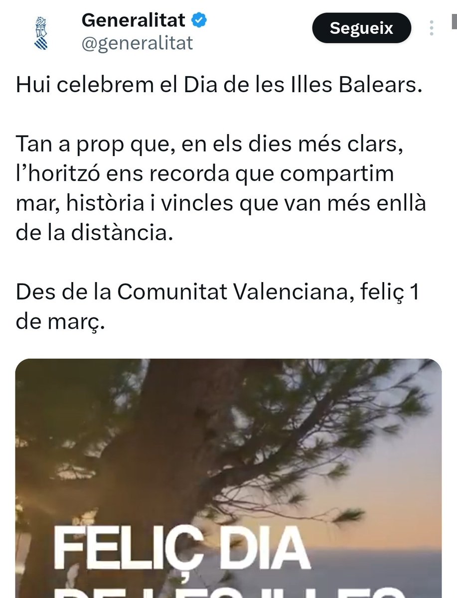 Al País Valencià el PP també té present l'efecte Bauzá, sap que si fa llarg espanyolejant li sortirà el tir per la culata, i ara vol anar de "poli bo" com el PSOE. Idò!!
eltemps.cat/article/67034/…
