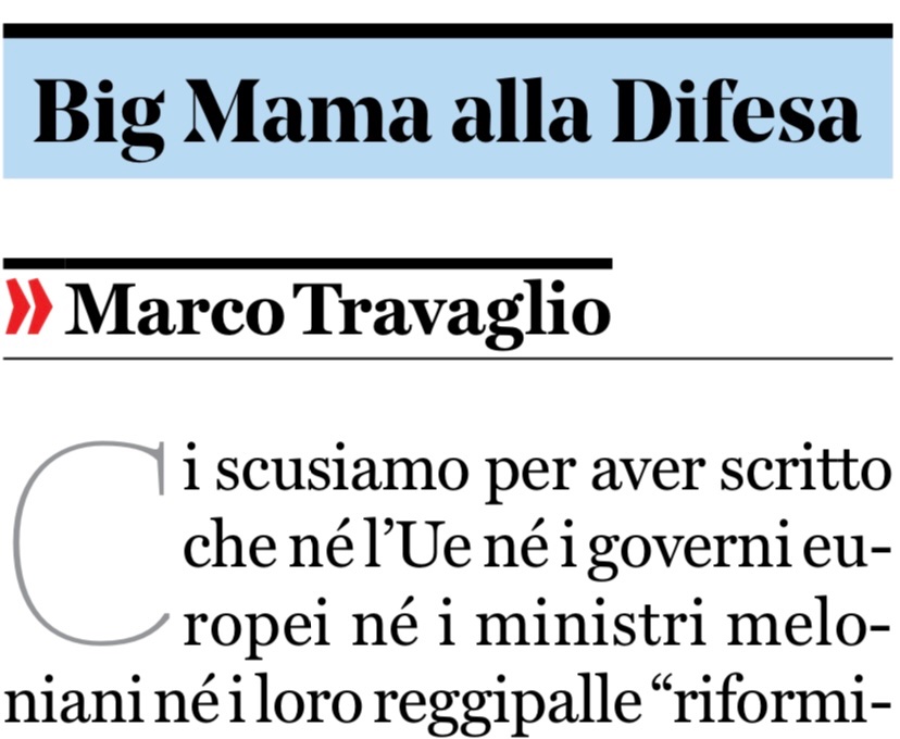 Decedo 🫠

#Travaglio