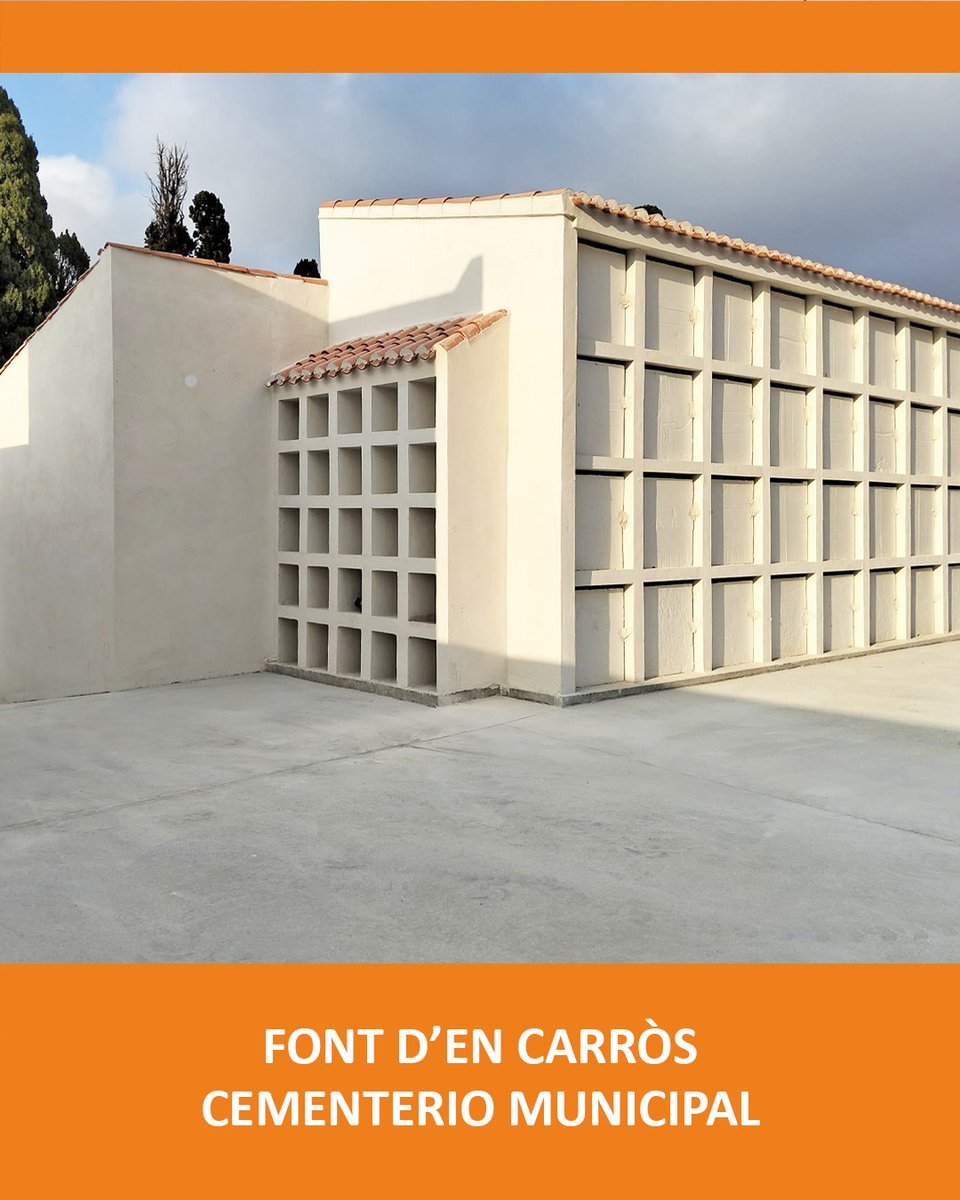 nercosl's tweet photo. Finalizadas las obras en el Cementerio de La Font d'en Carròs.
¿Sabías que la Safor estrena un modelo de gestión único?.
Por primera vez contará con un camposanto mixto. La parte actual seguirá siendo gestionada por la parroquia, y la nueva ampliación será de gestión municipal. https://t.co/XCuikpRQBZ