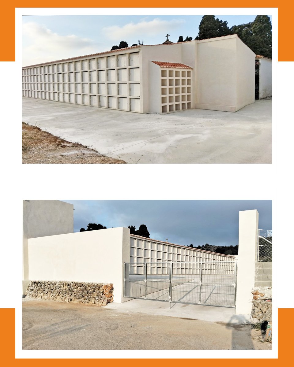 Finalizadas las obras en el Cementerio de La Font d'en Carròs.
¿Sabías que la Safor estrena un modelo de gestión único?.
Por primera vez contará con un camposanto mixto. La parte actual seguirá siendo gestionada por la parroquia, y la nueva ampliación será de gestión municipal.