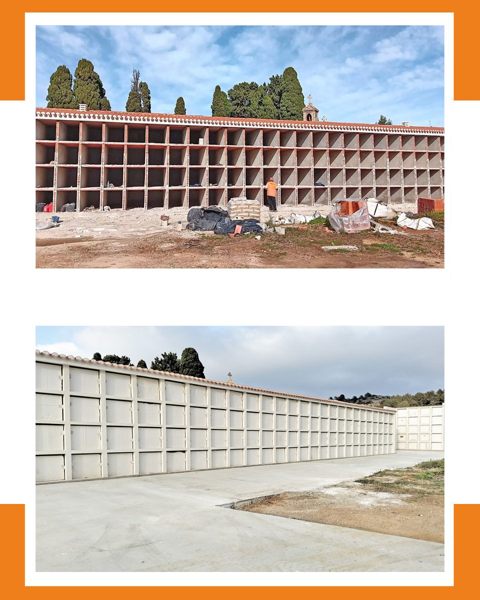 nercosl's tweet photo. Finalizadas las obras en el Cementerio de La Font d'en Carròs.
¿Sabías que la Safor estrena un modelo de gestión único?.
Por primera vez contará con un camposanto mixto. La parte actual seguirá siendo gestionada por la parroquia, y la nueva ampliación será de gestión municipal. https://t.co/XCuikpRQBZ
