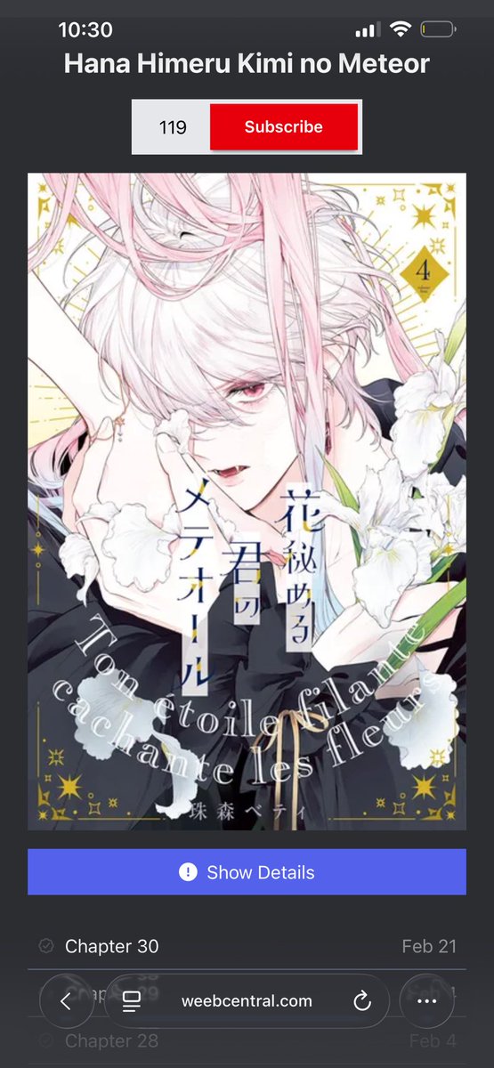 Starting Hana Himeru Kimi no Meteor