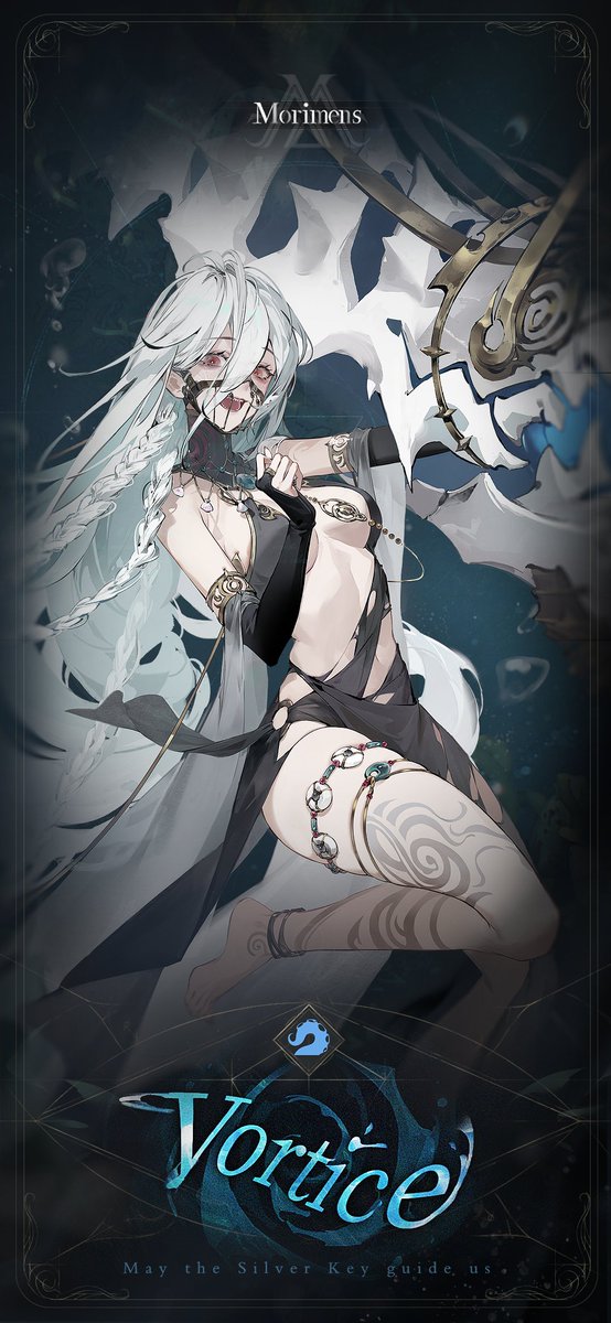 MorimensOfcl's tweet photo. Morimens┊V2.4.3 New Awakener✦Vortice

"Mouth... this thing? Mythag, present🎁, for Vortice!"
"Friends? Hug? Previous, no. Now, yes!"

✦ Vortice CV: Nanami Matsumoto
#Morimens #Vortice