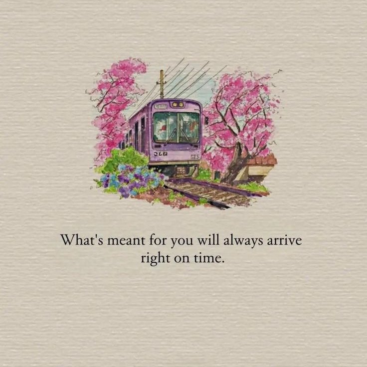 draadhyaakumar's tweet photo. Trust the timing of your journey 🌸🚆

#DivineTiming #TrustTheJourney #WhatsMeantForYou #PatienceAndFaith #LifeUnfolding #StayAligned #ManifestWithTrust #PositivePath https://t.co/2yv8nslpFc