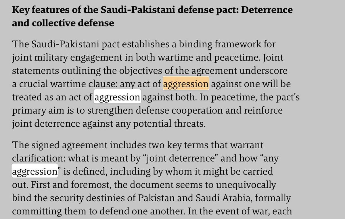 AseemRuhel's tweet photo. Where’s #Pakistan’s so-called NATO-style pact with Saudi Arabia now?
“An attack on one is an attack on both” — bold words, zero action.
Day 3 of war, and #Pakistan is missing in action. So much for grand strategic posturing.
#IranWar #Israel https://t.co/ZYfuTiTFGI