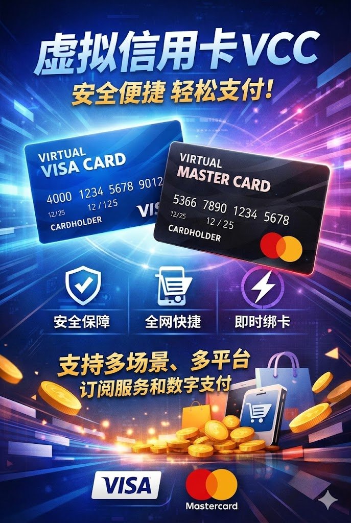 暴龙哥VISA/万事达VCC虚拟卡台 (@GhdhdhJdsh78818) / Posts / X