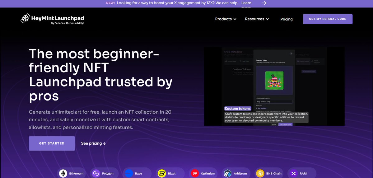 ARE YOU THIS OLD

- <a href="/heymintxyz/">HeyMint.xyz</a> is a platform designed to help creators launch NFT collections easily and for free. It provides tools such as an allowlist manager, NFT art generator, no code smart contract creation and embeddable mint pages

- <a href="/FreeNFT/">FreeNFT</a> is a leading platform for