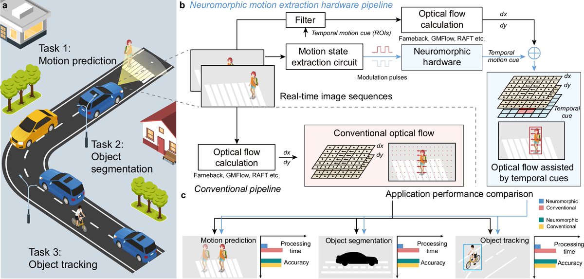 talius's tweet image. #Bioinspired #chip helps #robots and #selfdriving #cars #react #faster to #movement 

Robots &amp;amp; self-driving cars could soon benefit from a new kind of #neuromorphic temporal-attention hardware that allegedly detects movt &amp;amp; reacts faster than a human... scitechupdates.com/bio-inspired-c…