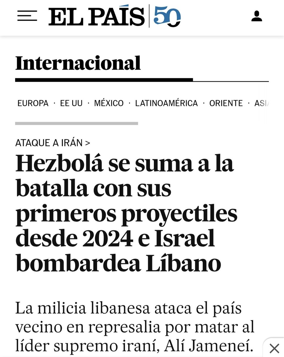 CarlosPazC2021's tweet photo. Tal y como me adelanté anoche anunciando lo que iba a suceder, Irán ha golpeado con contundencia, y el Eje de Resistencia se ha sumado a la respuesta en Líbano e Iraq. https://t.co/f7iL7fxGNP
