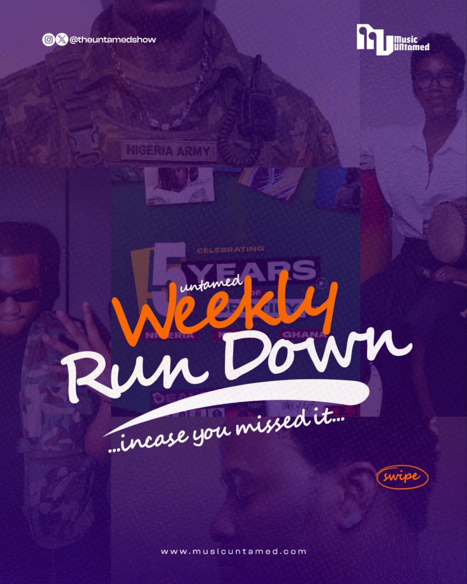 theuntamedshow's tweet image. It's a new week, but we need to keep you updated on everything that happened the previous week.

#WeeklyReview #news #weeklyupdate