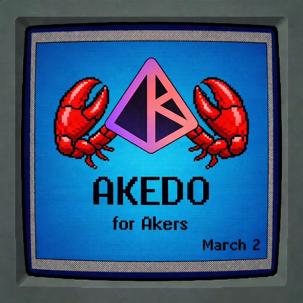 AKE-Claw Challenge 🦞 coming soon!

Like &amp; retweet for an early advantage