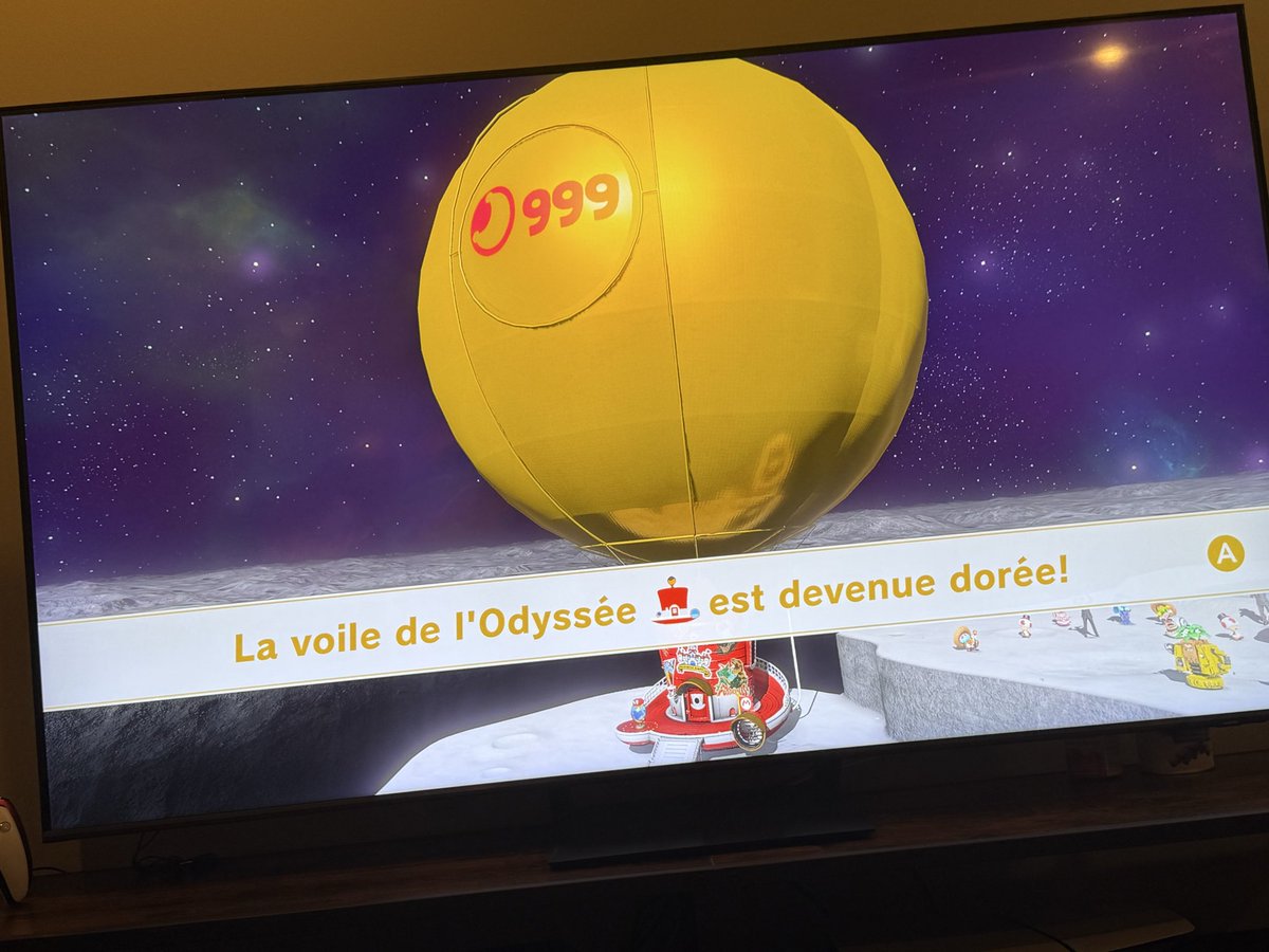 Le_Juli87's tweet photo. On L’ai fait! C’est réglé 
#supermarioodyssey #NintendoSwitch2 https://t.co/W4E6jFCYkA