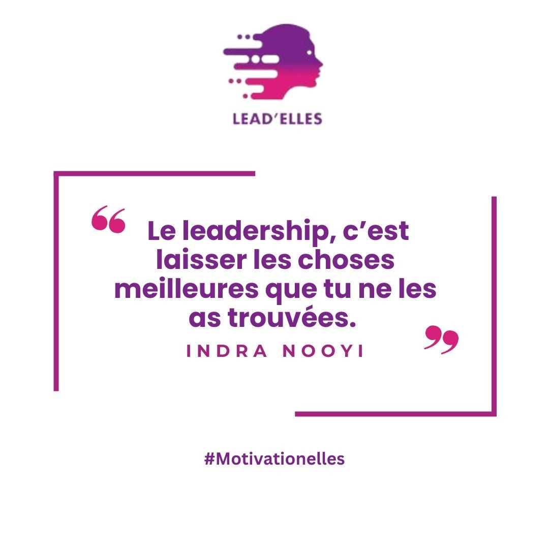 LeadElles's tweet image. Diriger, ce n’est pas seulement occuper une position. C’est améliorer, élever, impacter.
Partout où tu passes,  laisse une trace positive. Un vrai leader ne prend pas seulement sa place, il ou elle crée de la valeur autour de lui. 📷
#LeadElles #MotivationElles
