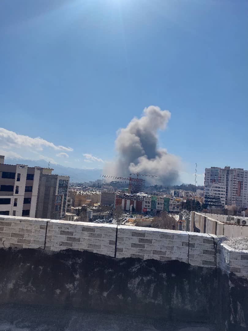 FactualCentrist's tweet photo. Just now: Sanadaj, Iran, IRIB and IRGC base in northern Sanandaj were obliterated! https://t.co/KDFLZGw3Sd