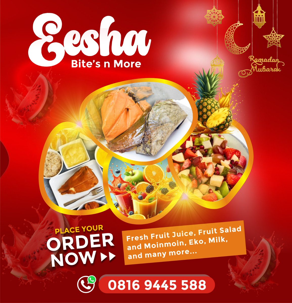 AishatAkolade's tweet photo. @OsunTwitta Good morning famz,we are located at Africa along fountain University delivery and pickup is also available Ramadan Kareem https://t.co/5P5kjctD9J