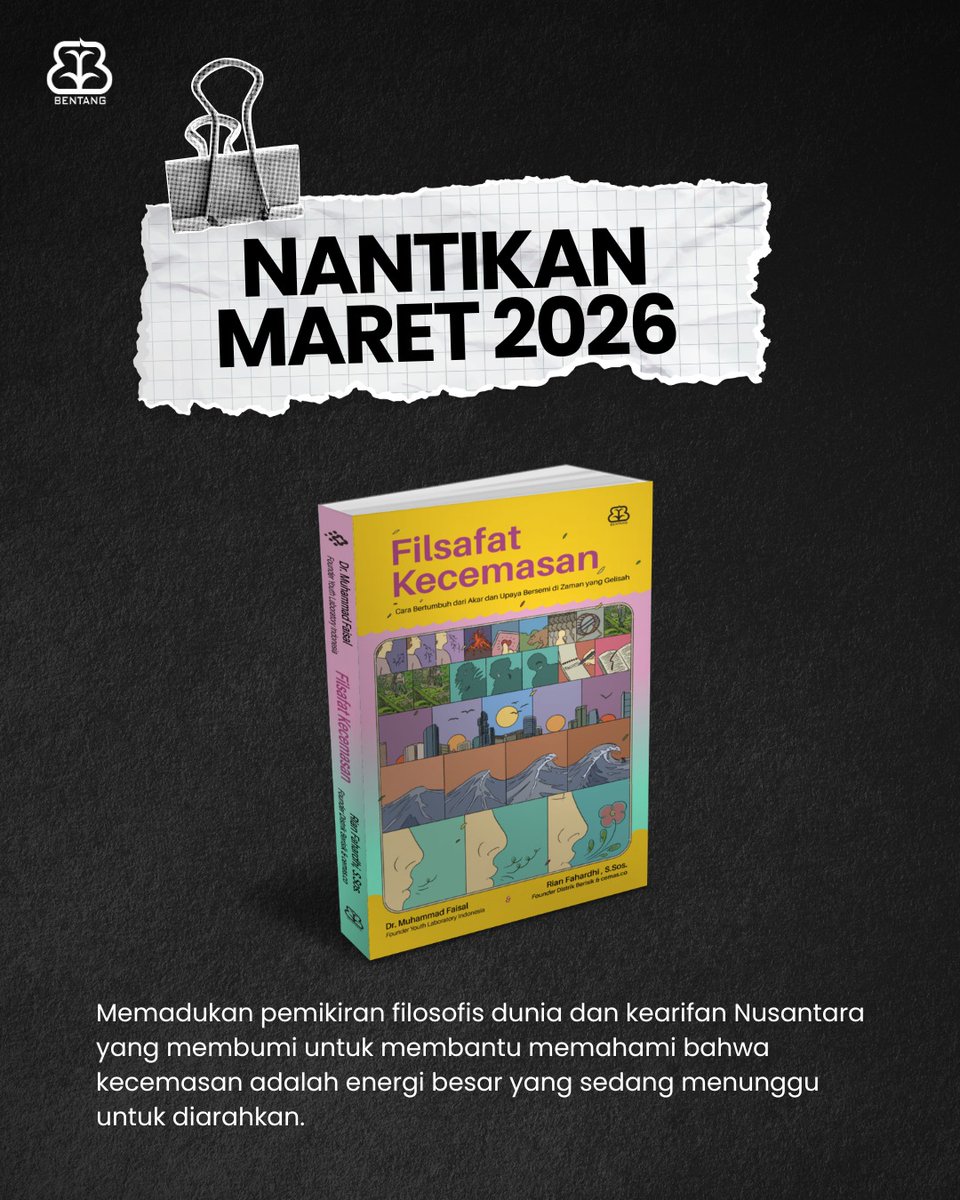 Nantikan!!

Filsafat Kecemasan

<a href="/bentangpustaka/">Bentang Pustaka</a>