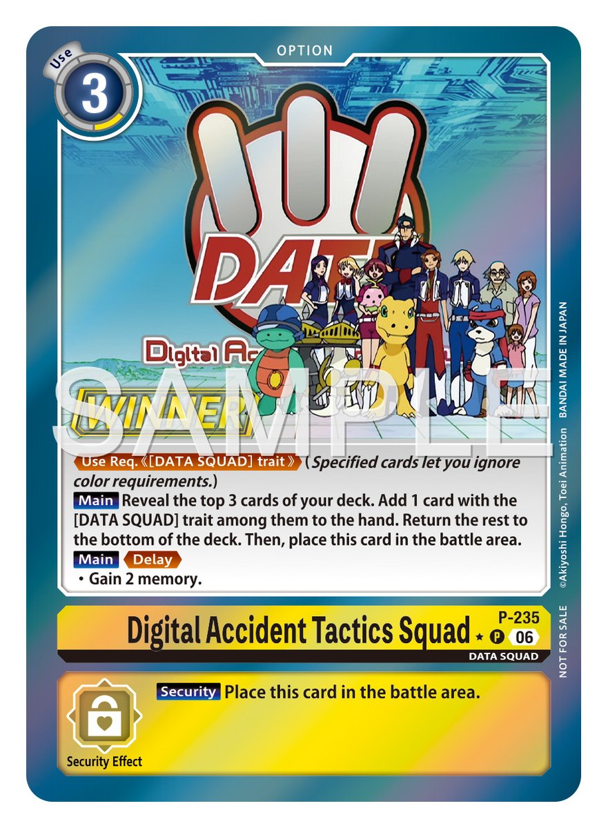 Official Digimon Card Game English Version tweet media