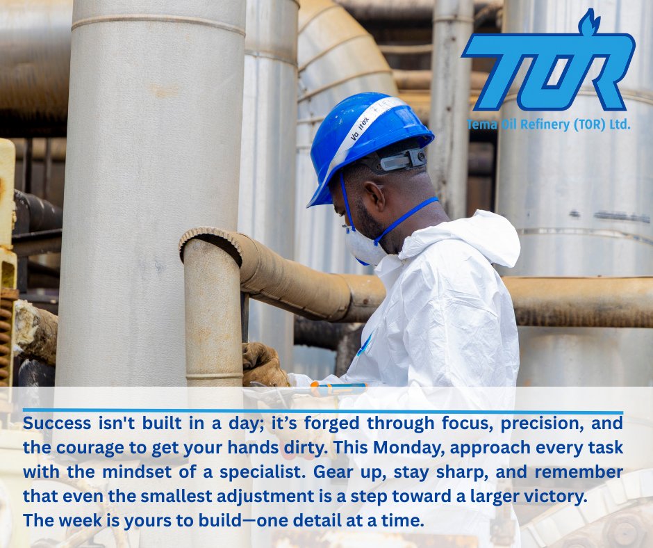 TEMA OIL REFINERY (TOR) tweet media