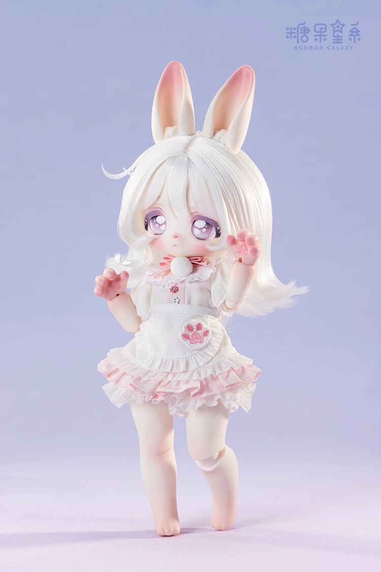 BONBON GALAXY 】 PVC 兎兎雪餅 三挿六 1/6サイズドール 数量限定