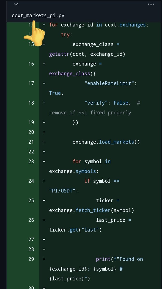sundaypeter8110's tweet photo. A developer who has worked on numerous Stellar and Pinetwork files deployed a script a few hours ago that allows users to find Pi/USDT markets on CCXT.The Pi price on CCXT is now available via various APIs on many exchanges

Things are becoming clearer;the naysayers are trembling https://t.co/uwg6vpztGT