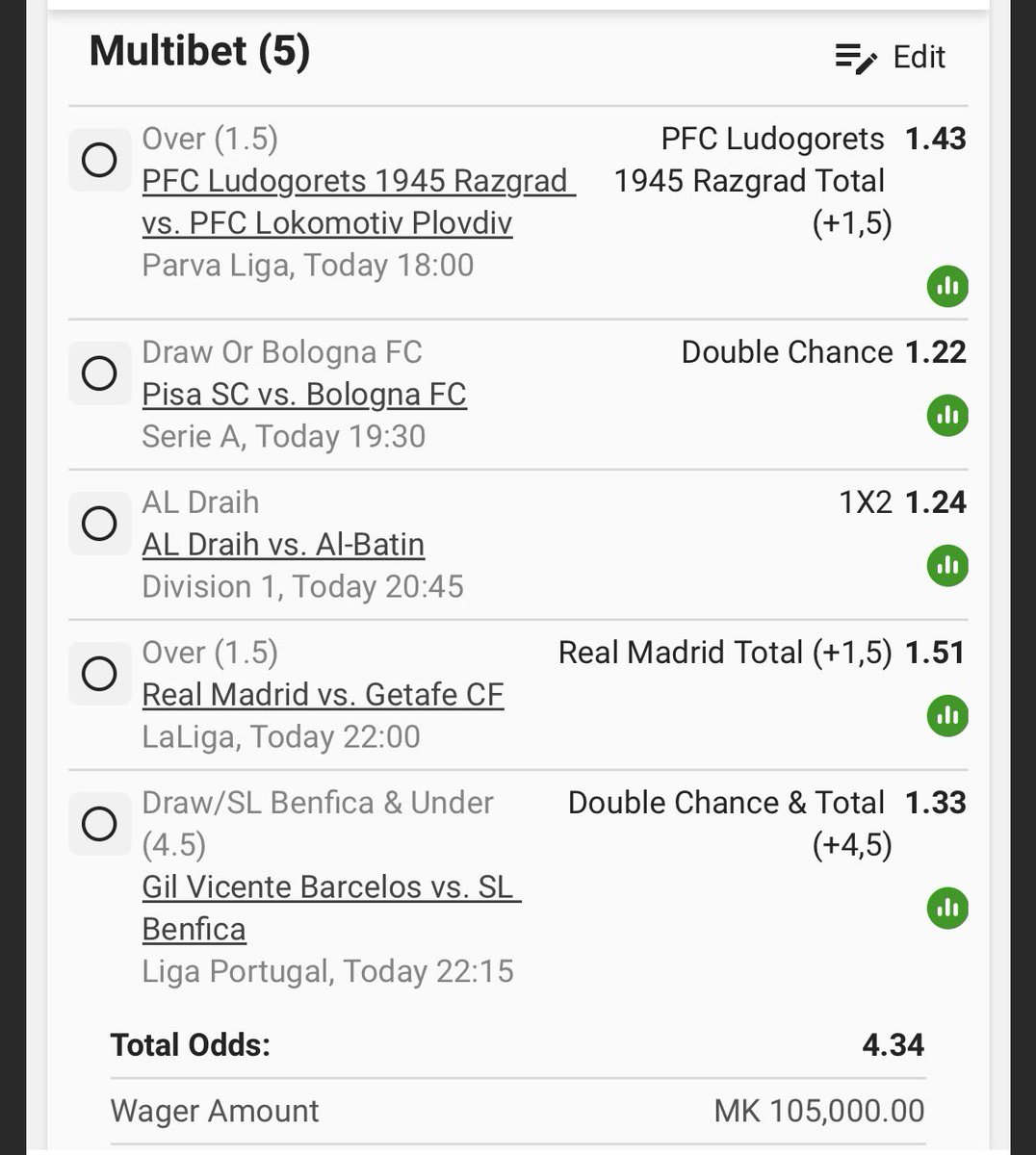 Let's try again this week 😎 BW413D9B40 - 4 ODDS BW41405B77 - 10