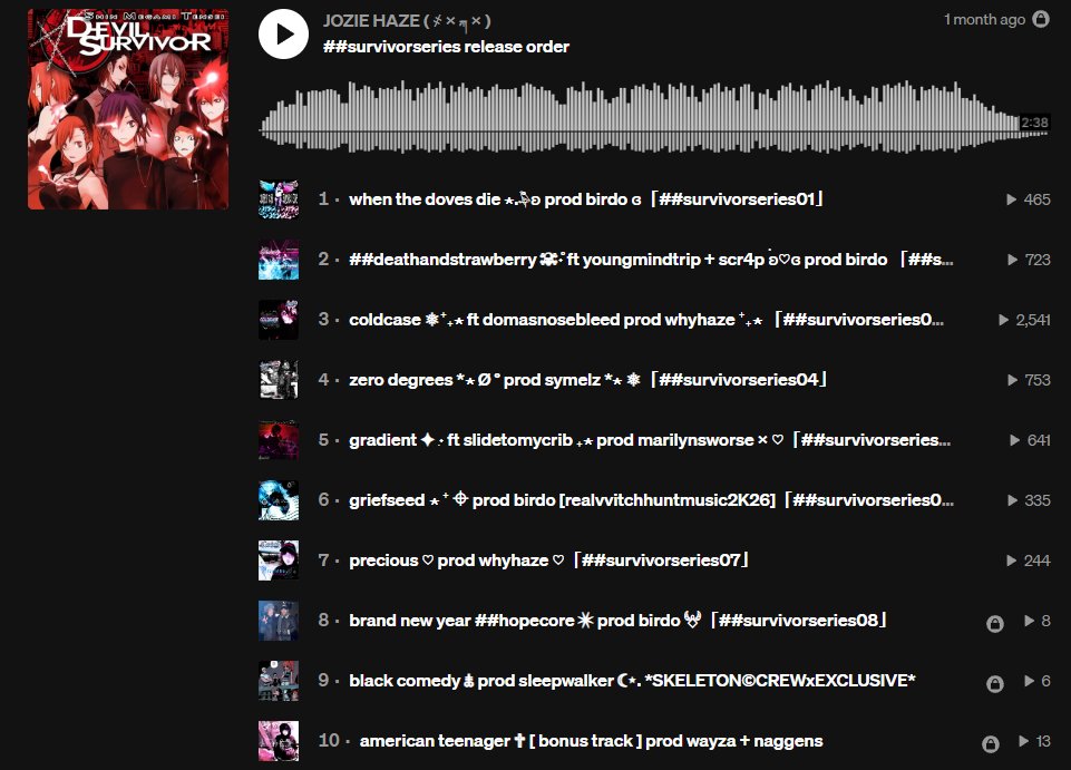 there will be 2 ways to listen -
revised or chronological