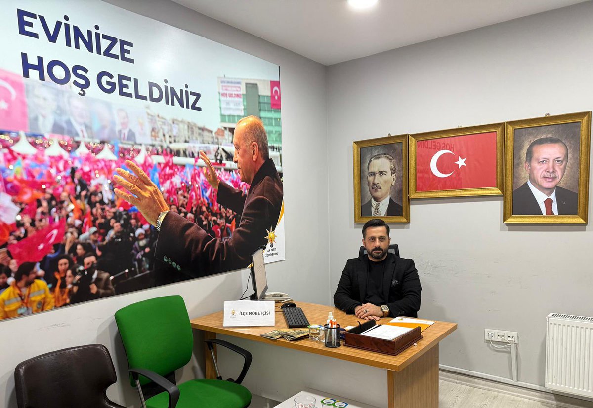 Zeytinburnu İçin Nöbetteyiz🇹🇷

Bugün AK Parti Zeytinburnu İlçe Nöbetçimiz  Yönetim kurulu üyemiz
Eren Azizoğlu <a href="/erenazizoglu37/">Eren Azizoğlu 🇹🇷</a> 

⏰10.00-17.00 arası
Soru, görüş ve önerileriniz için bizleri arayabilir veya ziyaret edebilirsiniz.

📞 0(212) 416 30 86

akuyelikistanbul.org