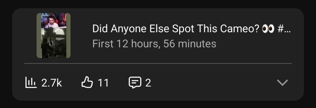 prikuyo's tweet photo. Holy Shit! Didn't expect this short to do that well!! 🤯 Think this is the highest view count I've got on any Videos/Shorts so far 🤐 

#YouTubeGrowth #twitchstreamer https://t.co/rqtMy8Lc6j