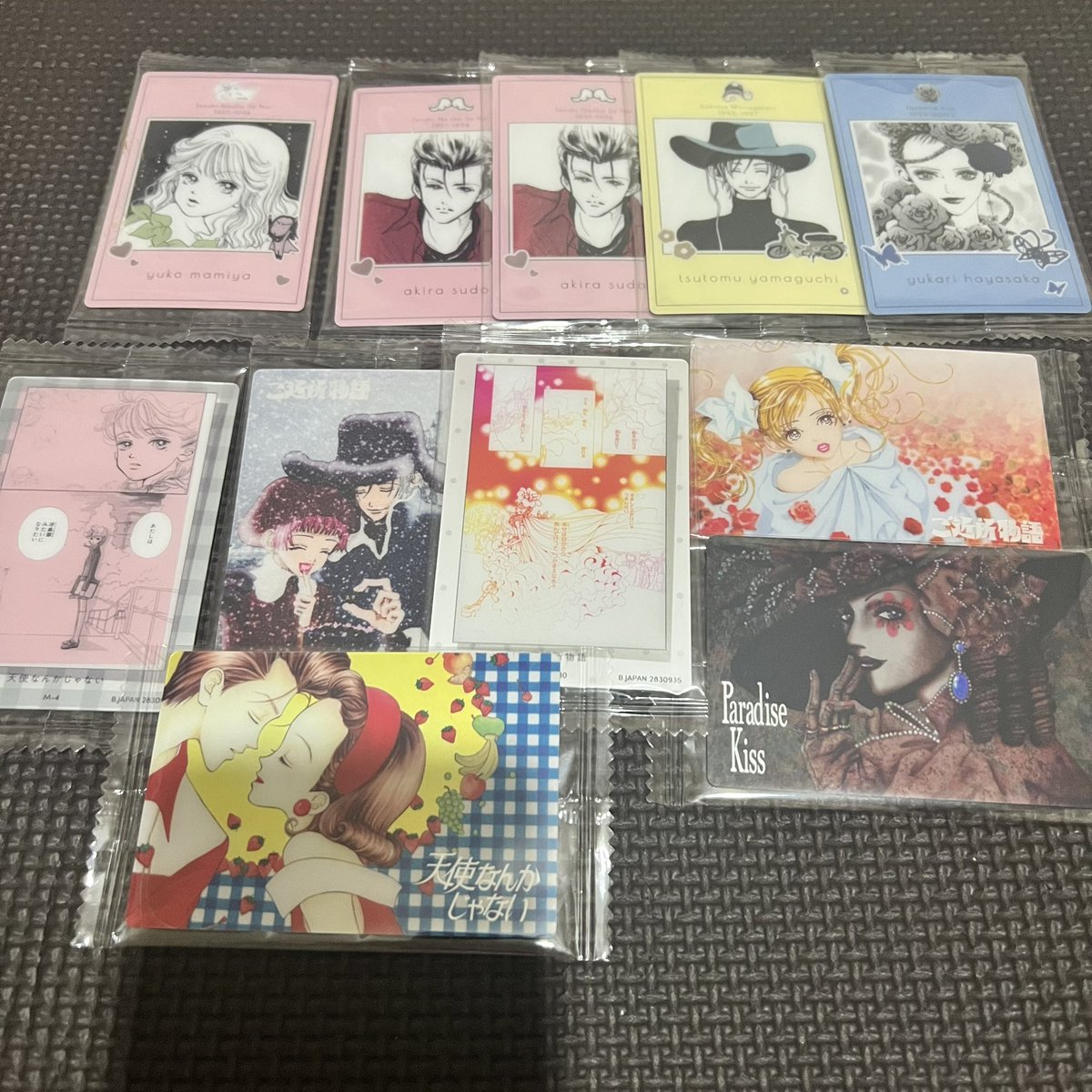 aa_1718's tweet photo. 矢沢あい ウエハース NANA 天使なんかじゃない ご近所物語 Paradise Kiss  交換

《譲》画像１枚目

《求》画像2枚目 💖

郵送希望になります📮
お心当たりある方はDMまたはリプお待ちしております😌 https://t.co/o3W9WoDt4R