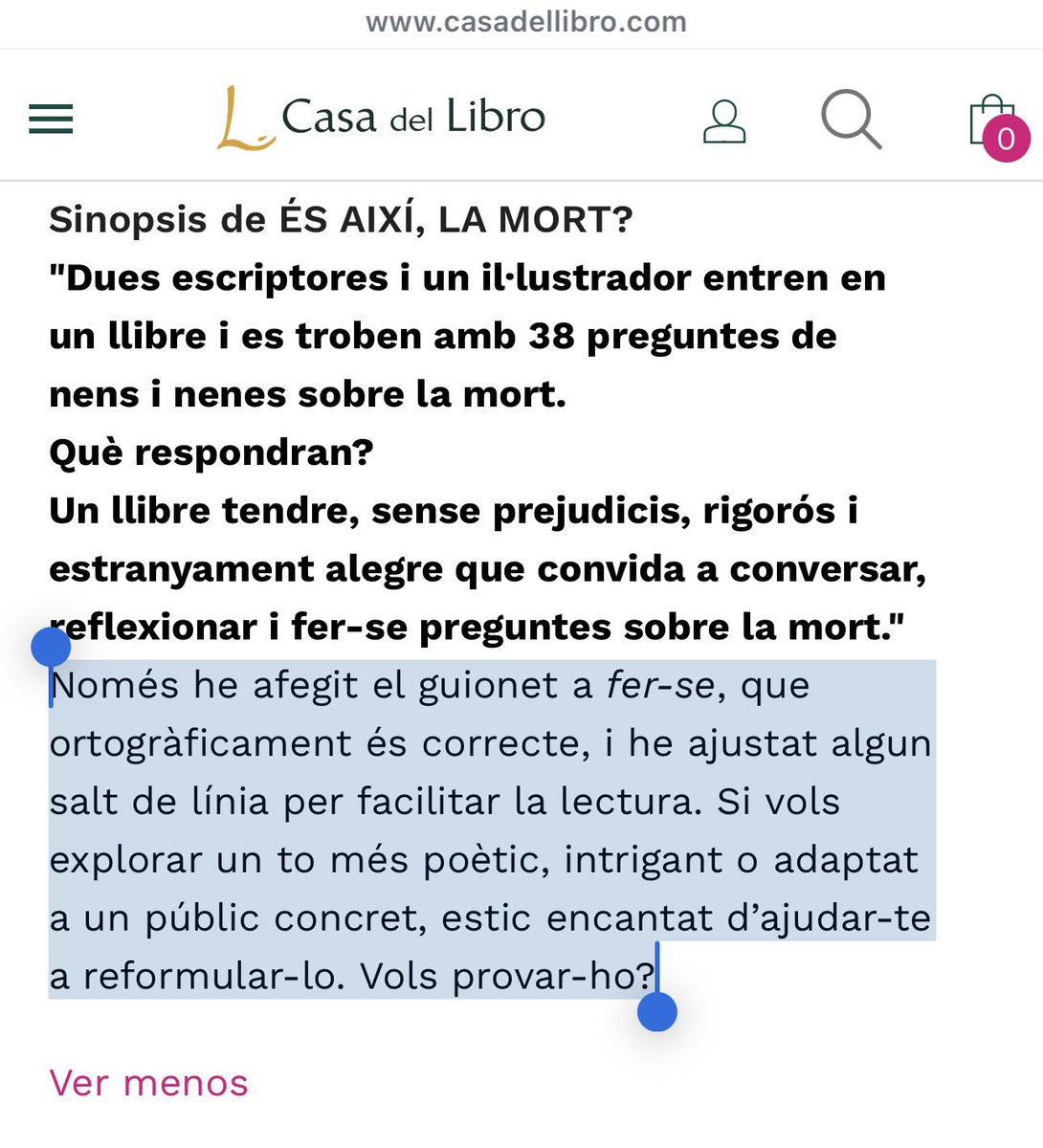 Ho estic passant FATAL

#IAperllogarhicadires