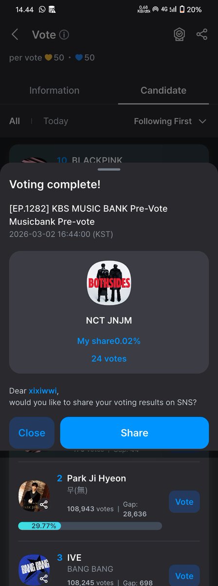 lovevote tweet media