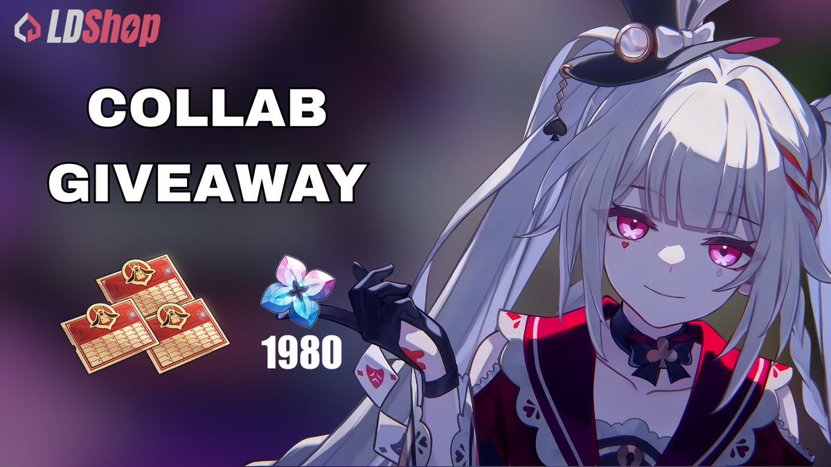 🦋COLLAB GA🦋
🦋3x Monthly Pass🦋

Like &amp; RT this and my pinned
Follow me
Register on LD Shop using my link⬇️
chain.ldshop.gg/T4EZUUfp2

Participants who makes ANY purchase within the last 14 days stand a chance to win 1980 Oneiric Shards (with proof)

Ends: 9 Mar

#HonkaiStarRail