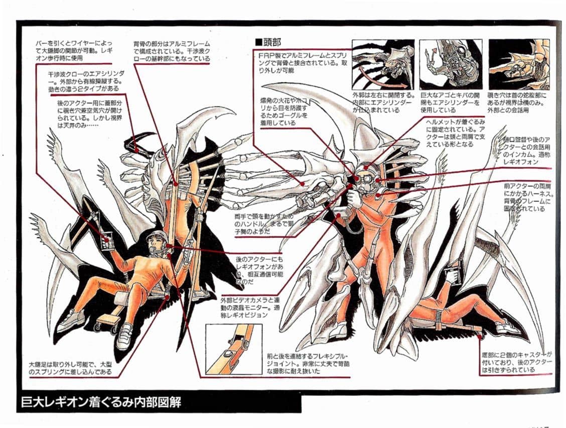 zolge1's tweet photo. そして「アクターが二人はいる怪獣」の、もう一つの白眉がレギオンである。これがおそらく「怪獣映画」の頂点であろう。こんなことせんでもええのにというギミックが詰め込まれており、非常に見応えがある。ＣＧだとこの見応えは出なかったろう。度肝を抜かれた。 https://t.co/4Quwk3RYqD