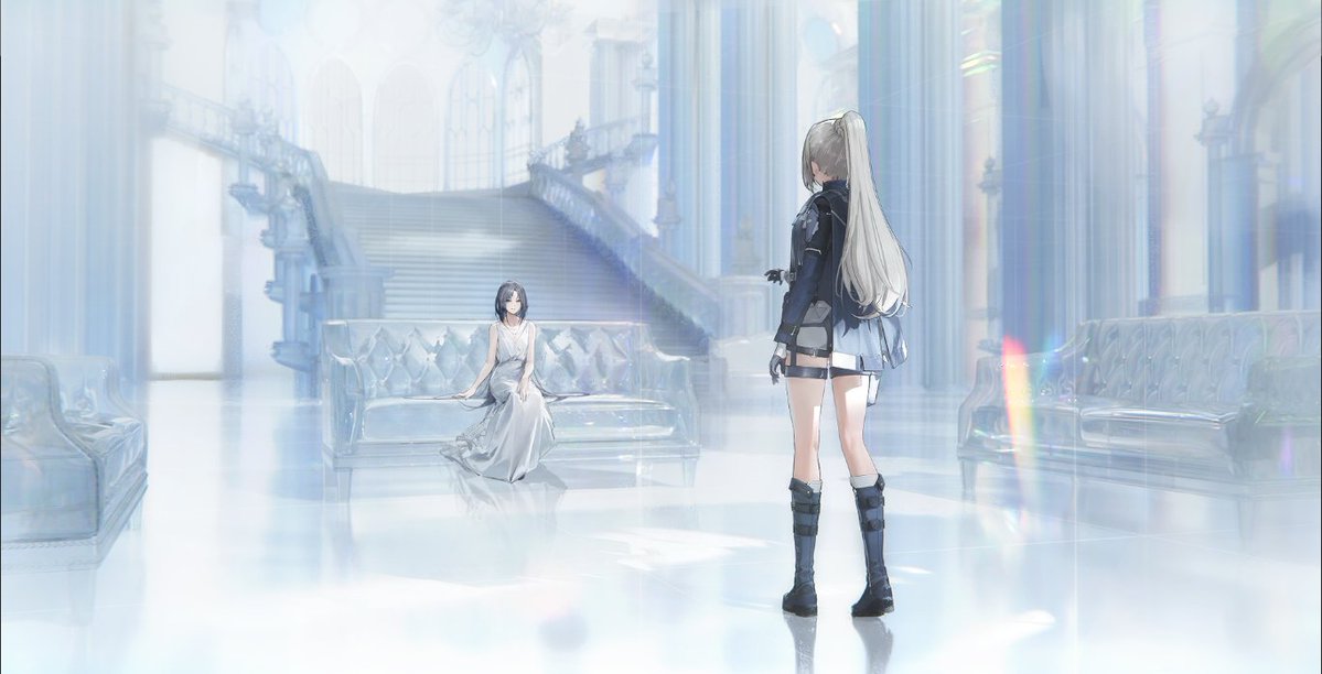 Such a serene picture between Alva and Ange O___O