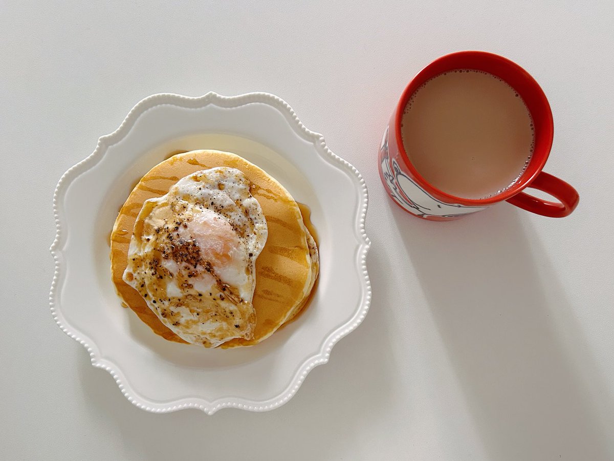 premade_me's tweet photo. 卵消費🥚いい粉使うとおいしい😋🥞 https://t.co/YNLxIzq8UN