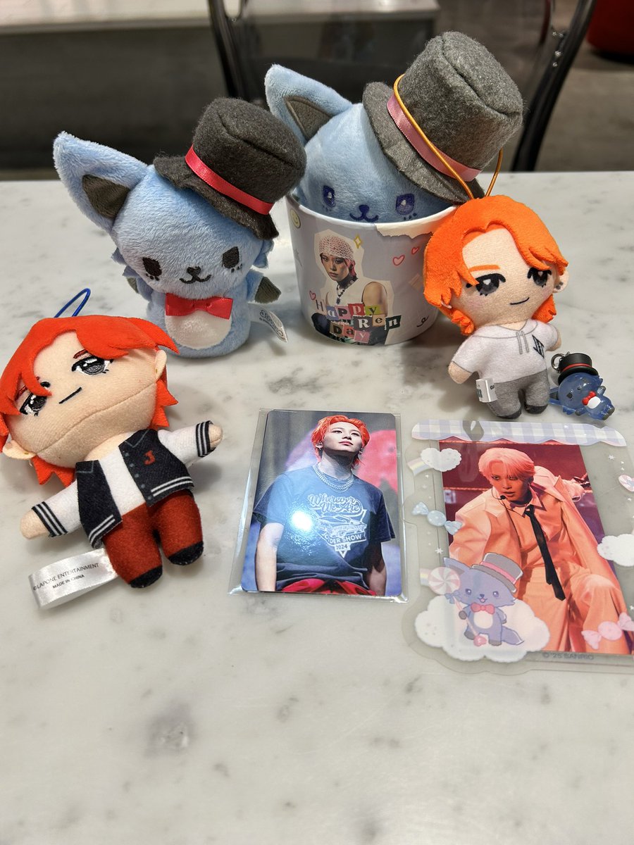 錦糸町のTIG CAFE来ました☺️✨

か、可愛すぎる😍

もったいなくて食べれない😭

 #KingOfStage_Ren 
 #HappyRenDay 
 #JO1
 #川尻蓮