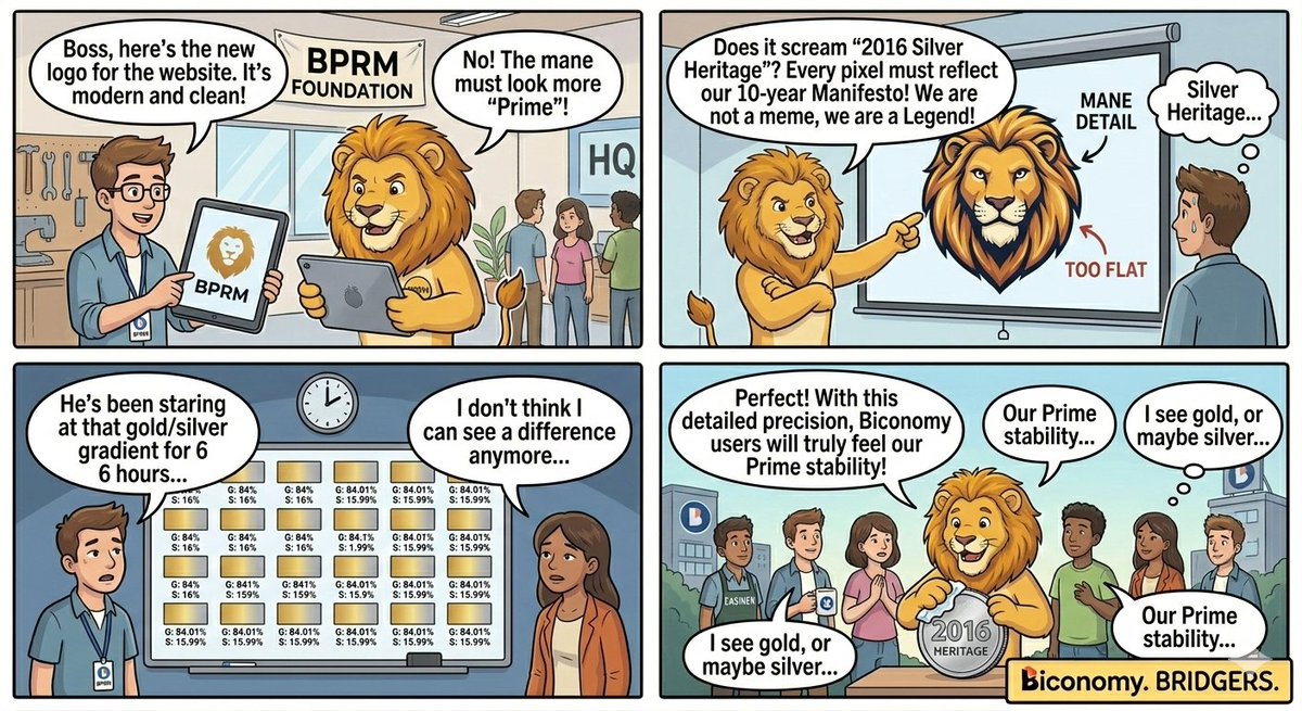 BasePrimeCoin's tweet photo. It’s not just a logo; it’s a Legacy. 🦁
"Make the mane more PRIME!" "Replicate the exact texture of the 2016 Silver Coin!" Our Boss’s obsession has turned into a war over every single pixel.
What we protect is the pride of $BPRM. forever.
#BPRM #BasePrime #LegacyNeverDies https://t.co/G7Q6CCGvnv