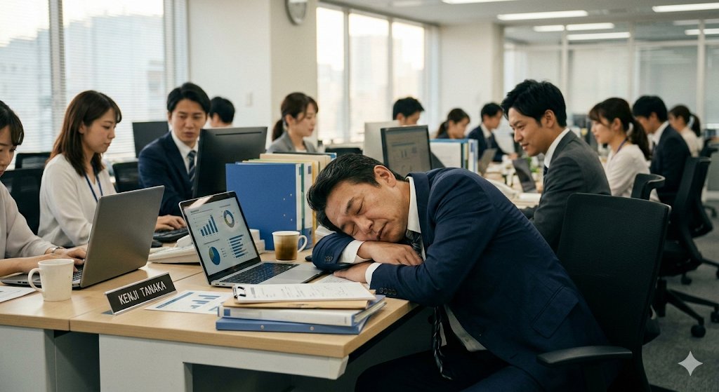 لو عندنا ذا النظام كيف بنسوي بصراحه ؟
النوم أثناء العمل (إينيموري): يعتبر النوم في المكتب تصرفاً مقبولاً اجتماعياً في اليابان؛ فهو يُفسر كدليل على أن الموظف يعمل بجد لدرجة الإرهاق الشديد.
#Iran #報復宣言 #退職2分前 #MarkTuanFanconBKK2026 #الحرب_العالمية_الثالثة