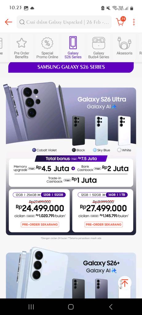 PrincessErisa's tweet photo. @ShopeeID Suka banget Privacy Display di #GalaxyS26Ultra, bikin bebas dari orang yang suka kepoin layar HP aku! #GalaxyS26xShopee https://t.co/rlcftFjjo4