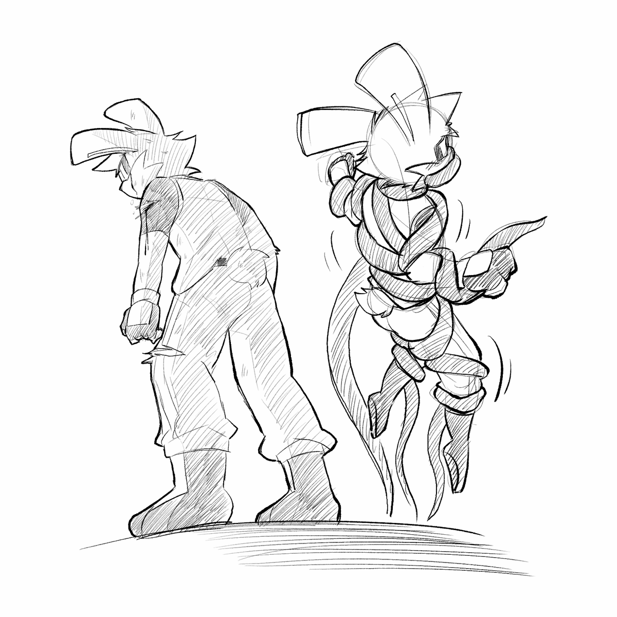 Back side
#FurryArt #KemoHero