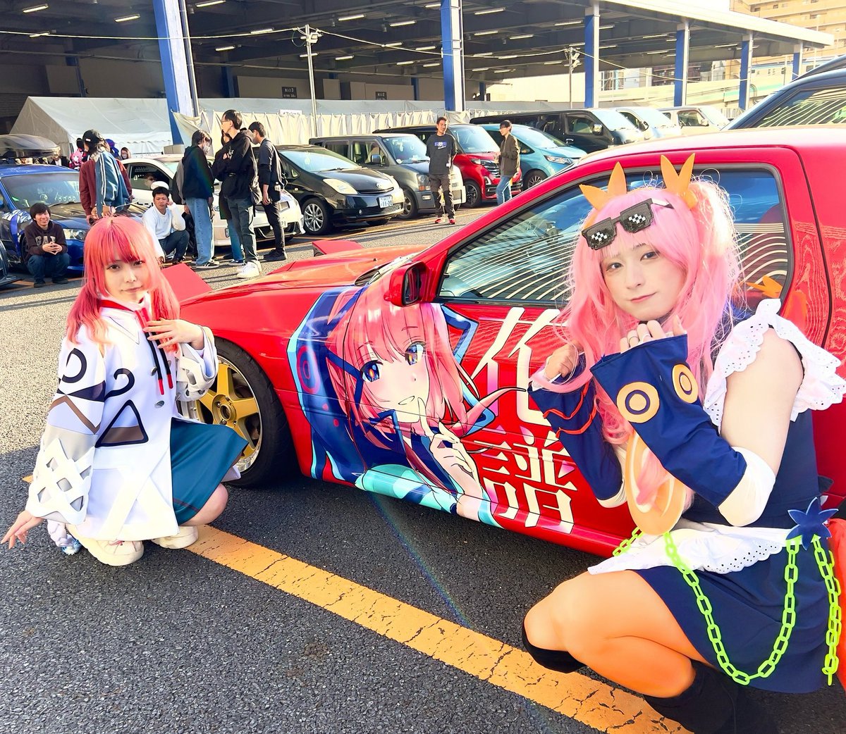 痛車の方々と交流出来て嬉しかった！
ロマンやなぁ🚗🌸
<a href="/fc3s0128kai/">kk</a> 
<a href="/aaach_KH/">꒰ঌのあ໒꒱</a>