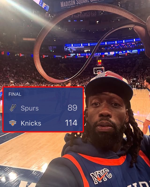 Knicks gave the Spurs the B2A treatment 😂