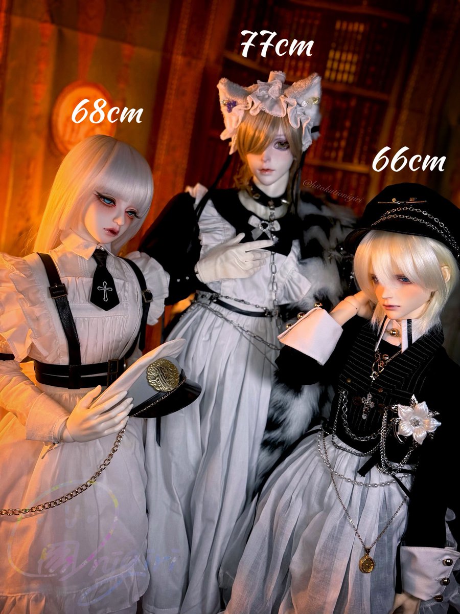 hitokutionigiri's tweet image. この身長差！！
ほんとドールさんの身長や体格差っていいですよね🥰

そして全員可愛い顔して大きいです✨️
#rsdoll #iosdoll
#dollzone #カスタムメイク