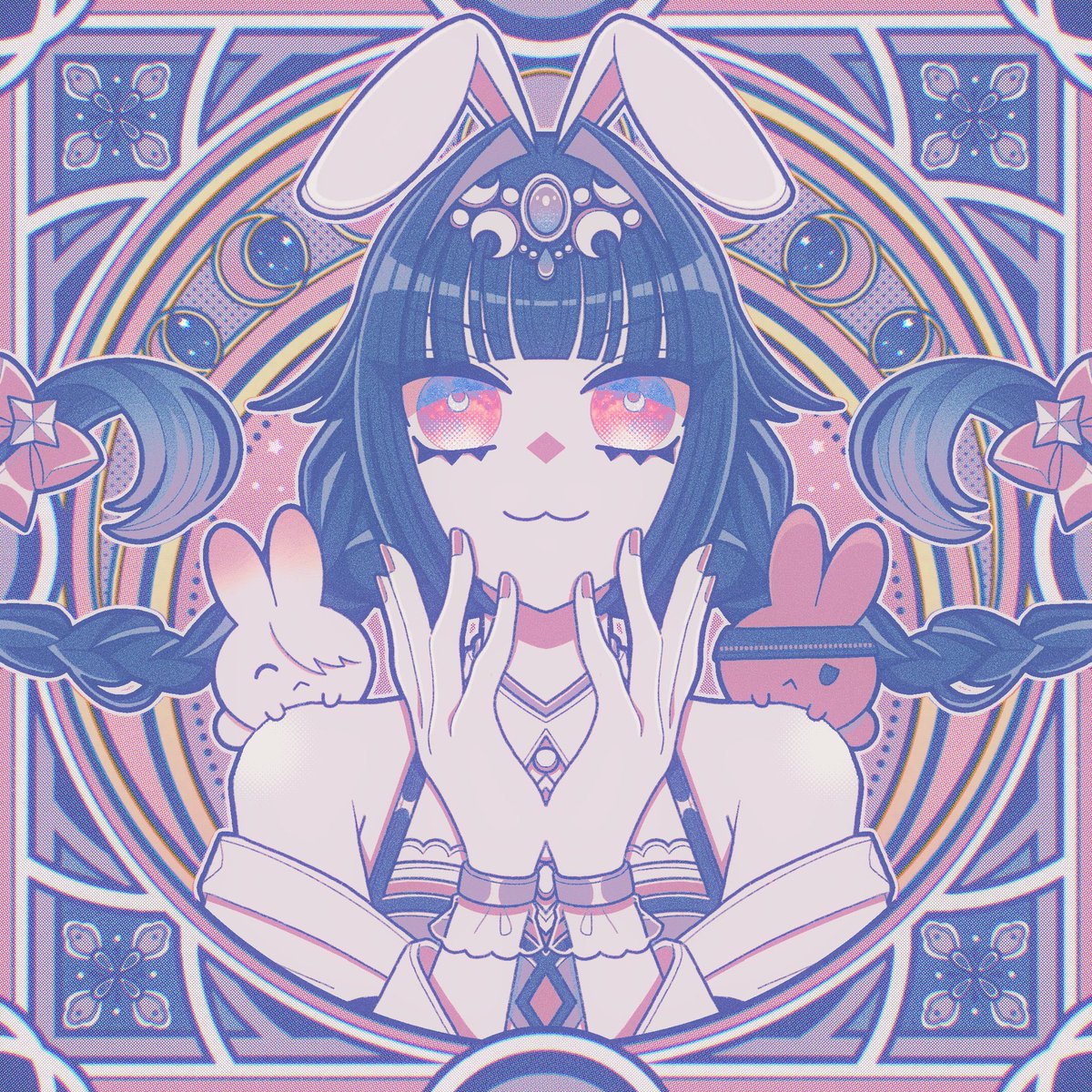 the_wa_wa_'s tweet photo. 今年も参加させていただきました✊
9月担当です🌕🐰🎑　ｳｻｳｻ

#来カレ企画_2026 https://t.co/lkWOIHnWBU