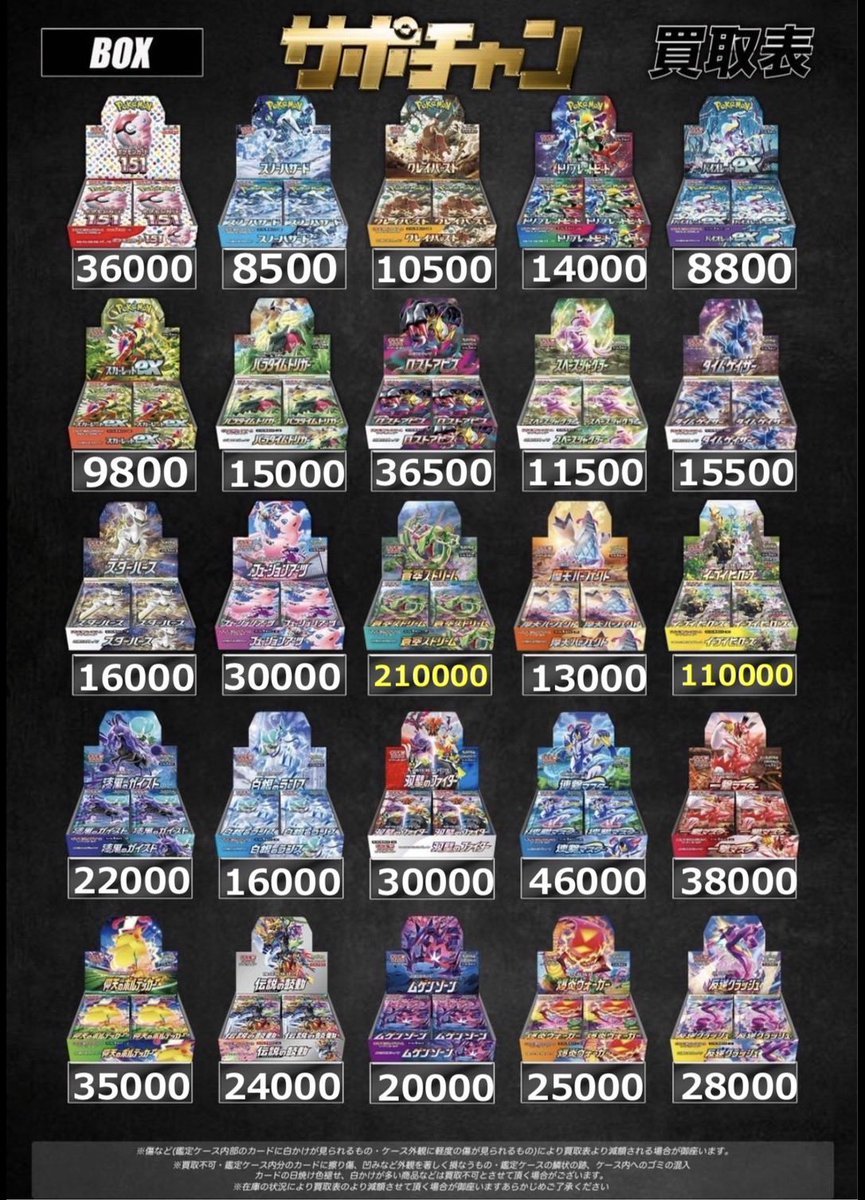 Post by サポートチャンス大阪日本橋本店 on X: 未開封BOX