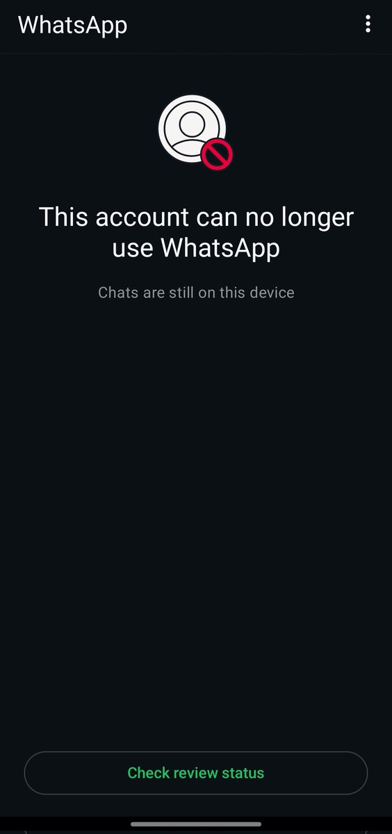 vikkibhojasar's tweet photo. My account suspended without any reason @WABetaInfo @WhatsApp please solve my issue +918114499740 https://t.co/tIYAHjdAKS