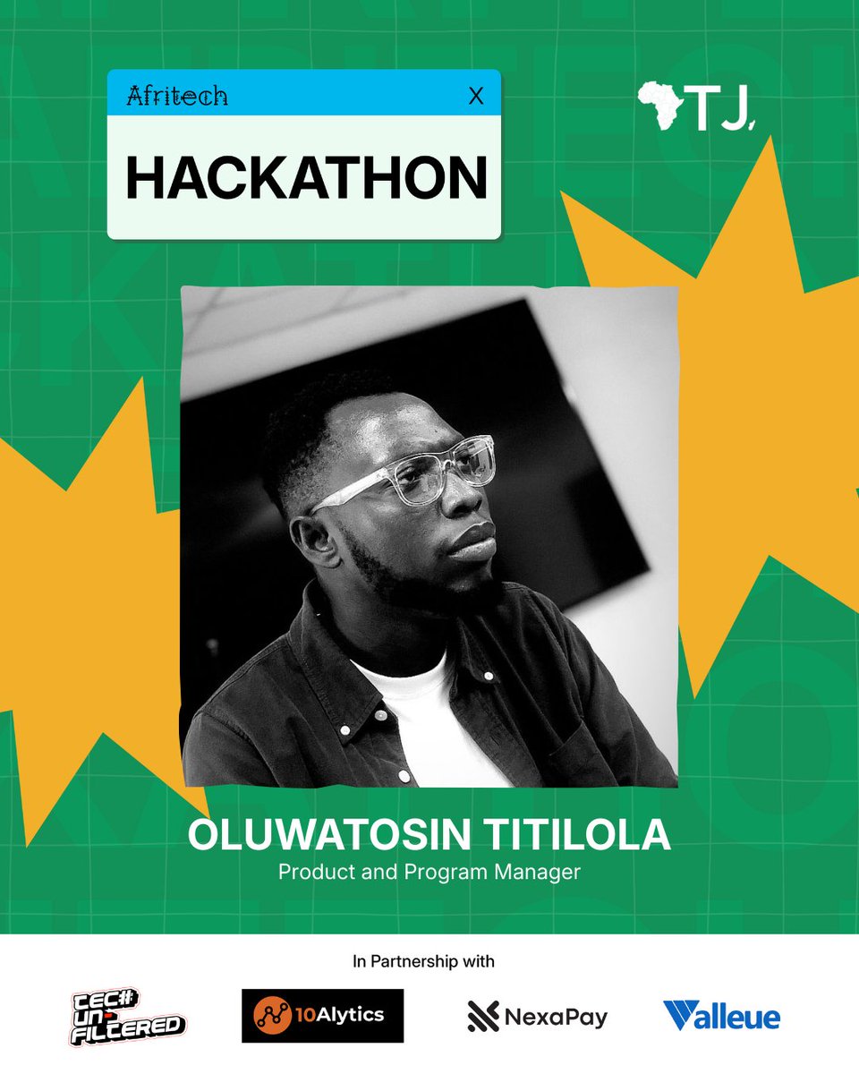 African Tech Journal - preparing for Disrupt Expo tweet media