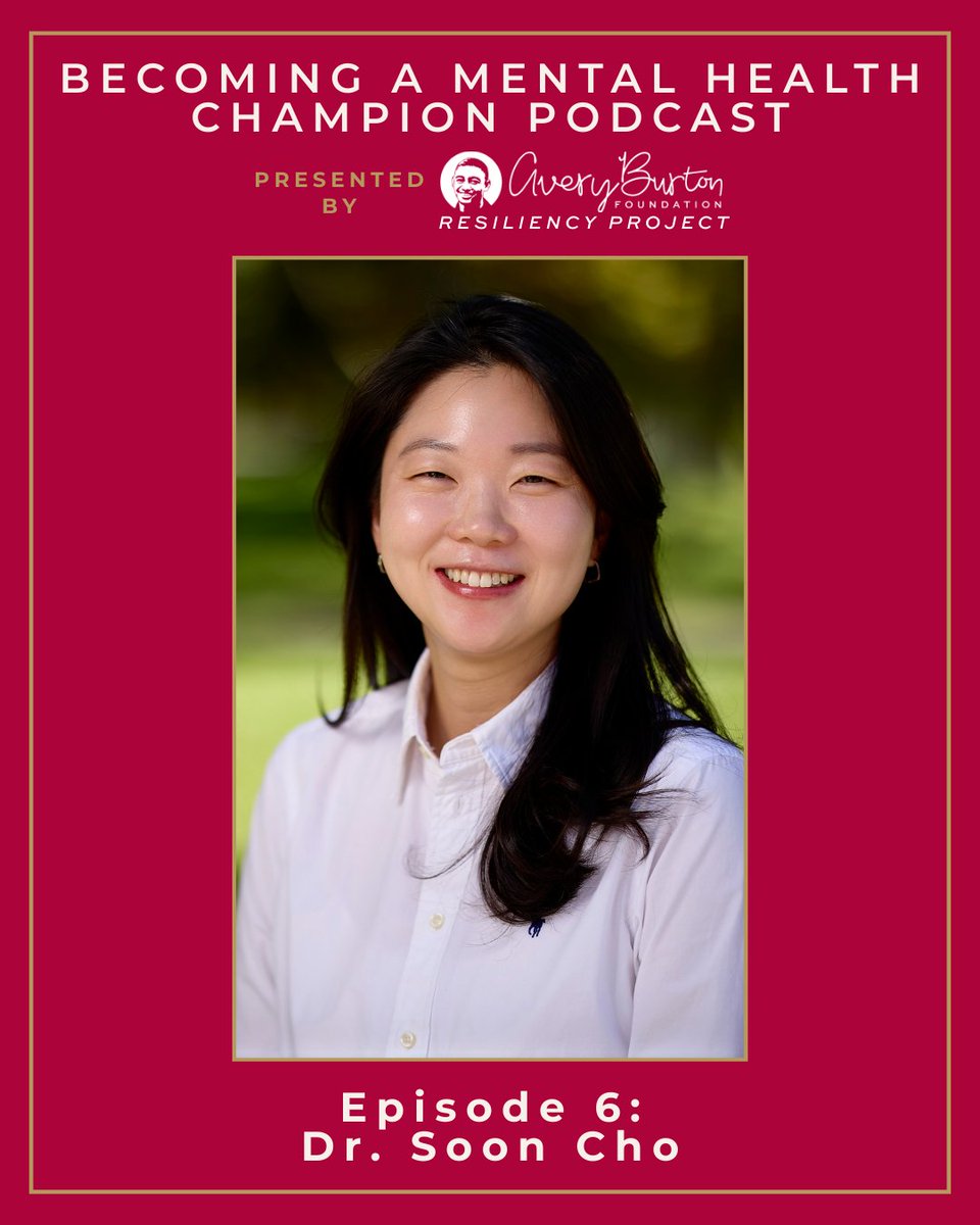 ABFResiliency's tweet photo. In Episode 6 of the Becoming A Mental Health Champion Podcast, @reggieburton is joined by Dr. Soon Cho, an AI expert researching the intersection of mental health care and technology at UNLV, to talk about exactly that!

Listen to or watch Episode 6 here: https://t.co/BYciBz6C3o https://t.co/YrhGjNILXn