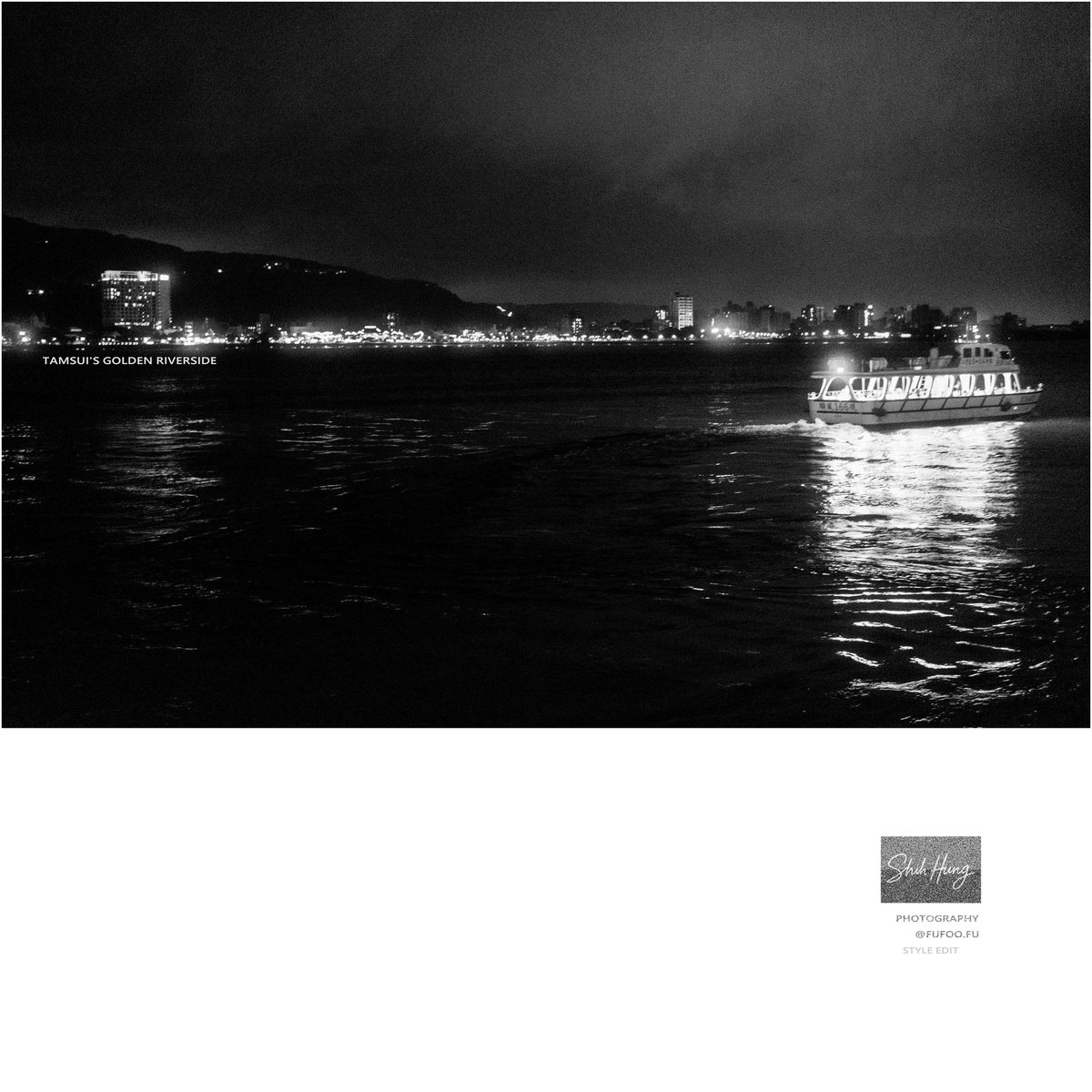fufoofu's tweet photo. 在淡水的金色水岸，
入夜時下著一點毛毛雨。

At Tamsui’s golden riverside, 
a light drizzle began as night fell. https://t.co/CinsrYu2Ut